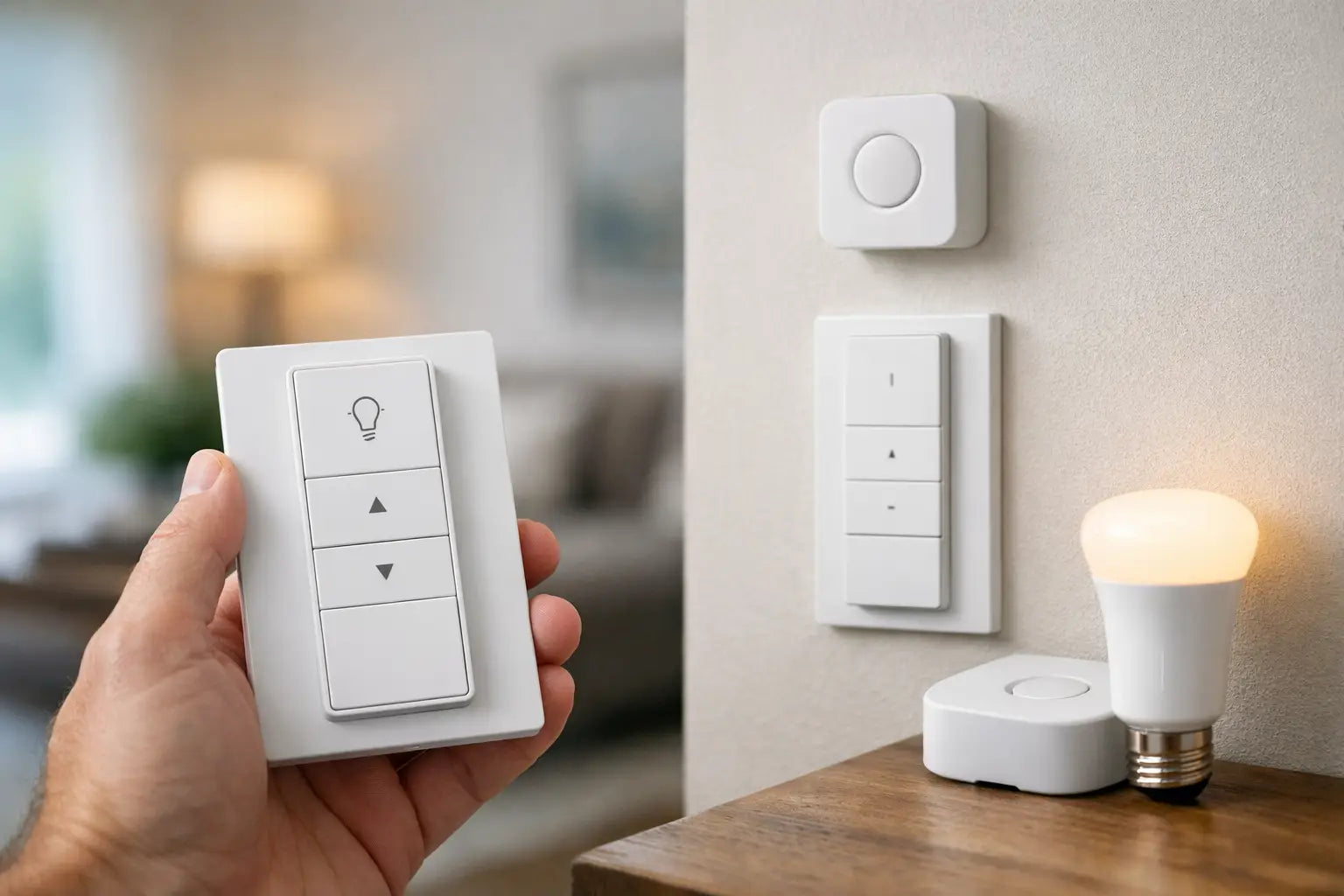 Choosing a Philips Hue Switch Without Wiring