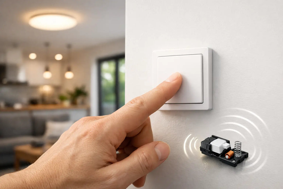 Battery Free Light Switch Control Without Wiring