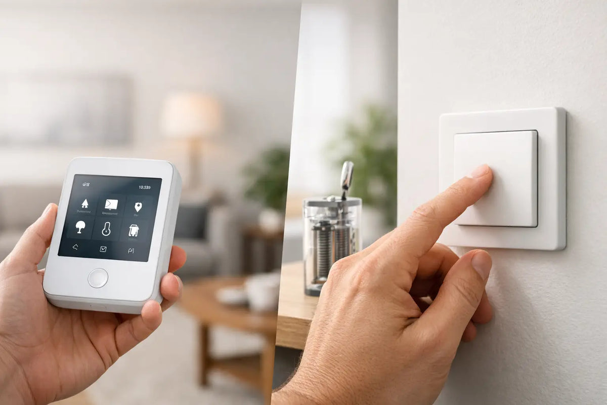 Battery Powered Versus Kinetic Controls at Home