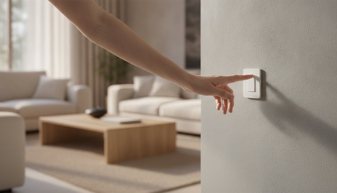 Der Senic Single Indoor Switch: Kabellose Perfektion für Ihr Smart Home