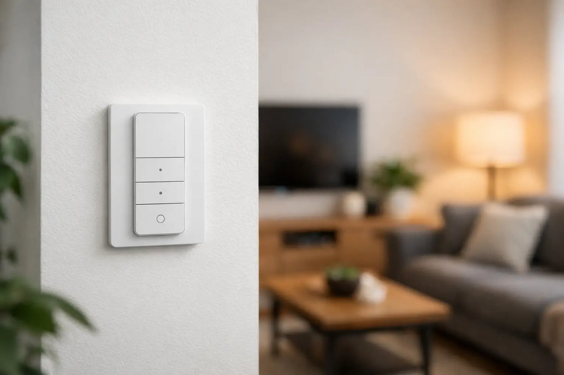 Philips Hue Switch for Renters That Feels Built In