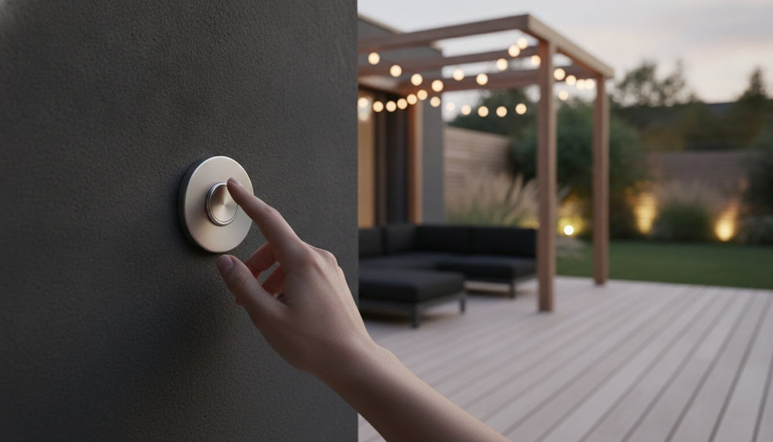 Der Senic Single Outdoor Switch: Smarte Steuerung für Garten und Terrasse ohne Batterien