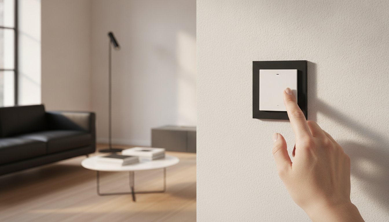 Design Funkschalter für das Smart Home: Ästhetik trifft batterielose Technik 2026