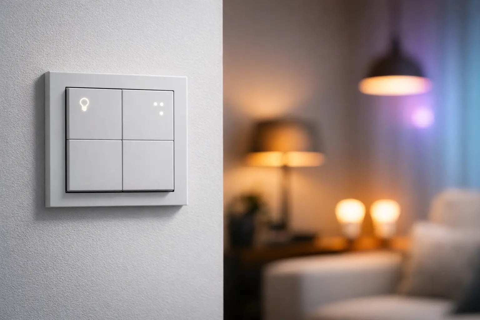 Gira System 55 Smart Switch for Philips Hue