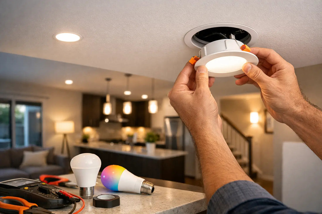 A Whole Home Lighting Retrofit Example That Works