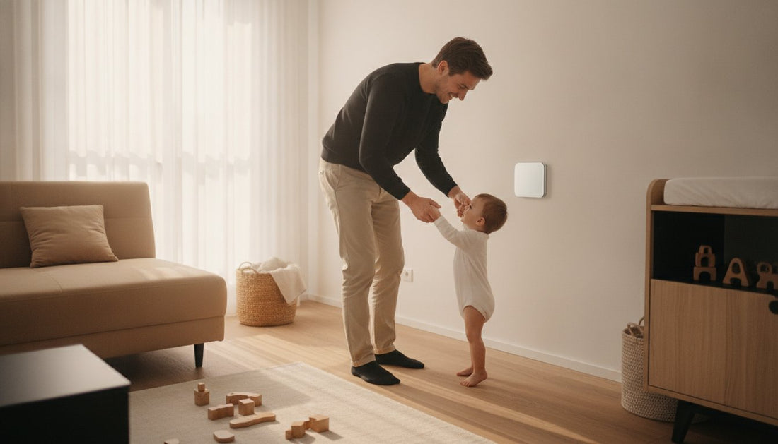 Smart Home Schalter kindersicher: Warum batterielose Technik das Kinderzimmer revolutioniert