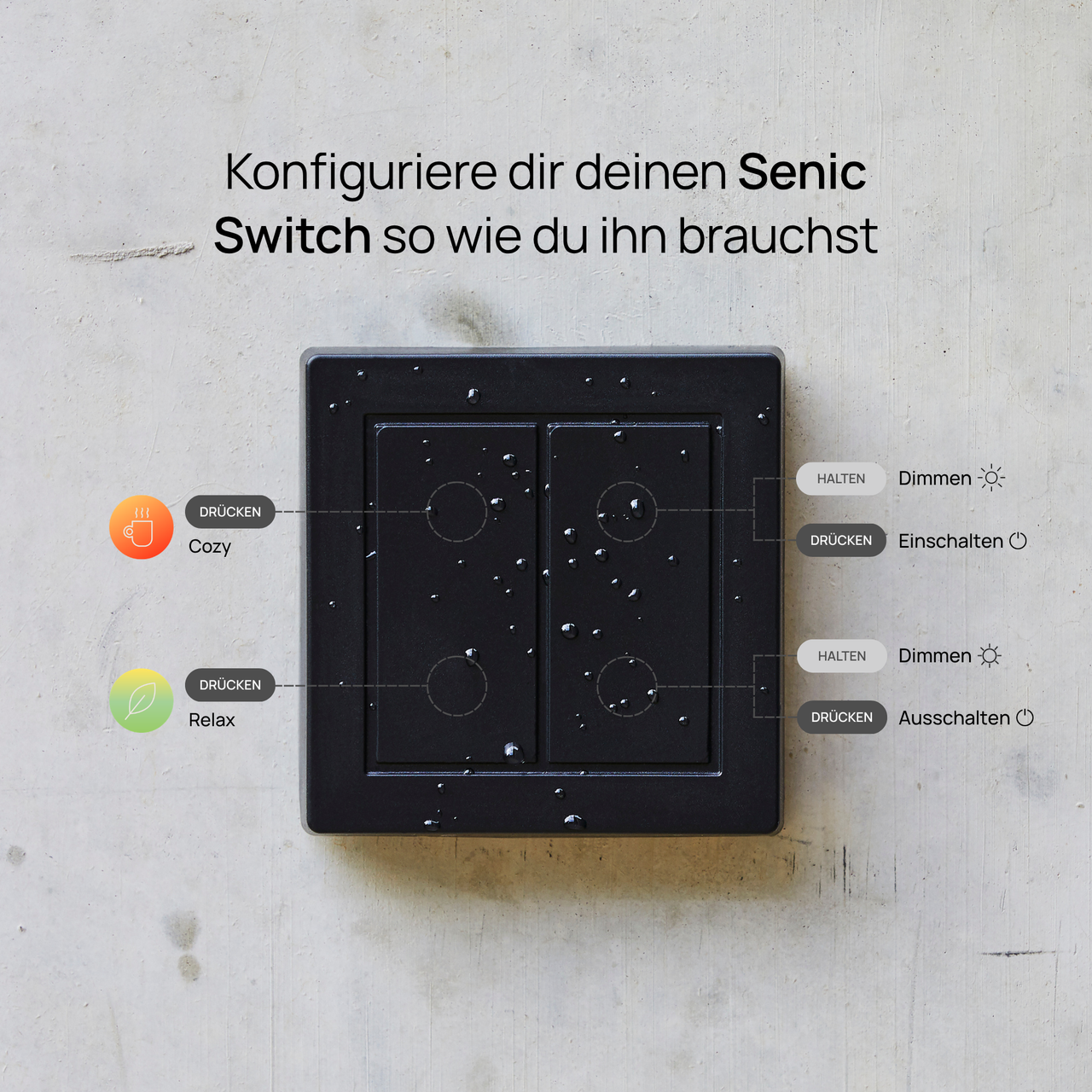 Smart Kinetic Outdoor Switch
